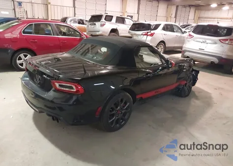 2018 Fiat 124 Spider Abarth from USA, damaged, VIN JC1NFAEK8J0133673